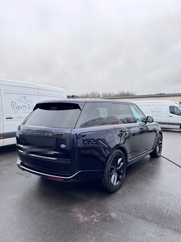 Range Rover after exterior valet — showroom finish